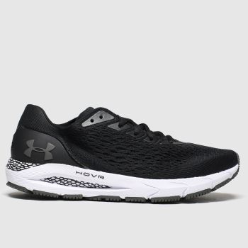 under armour black & white hovr sonic 3 trainers under armour black & white hovr sonic 3 trainers