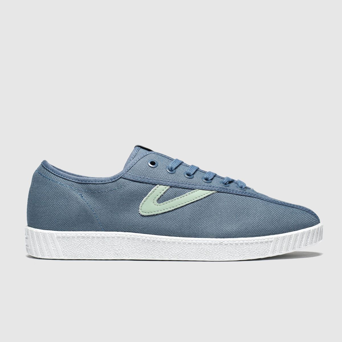 Mens Blue Tretorn Nylite Canvas Trainers | schuh