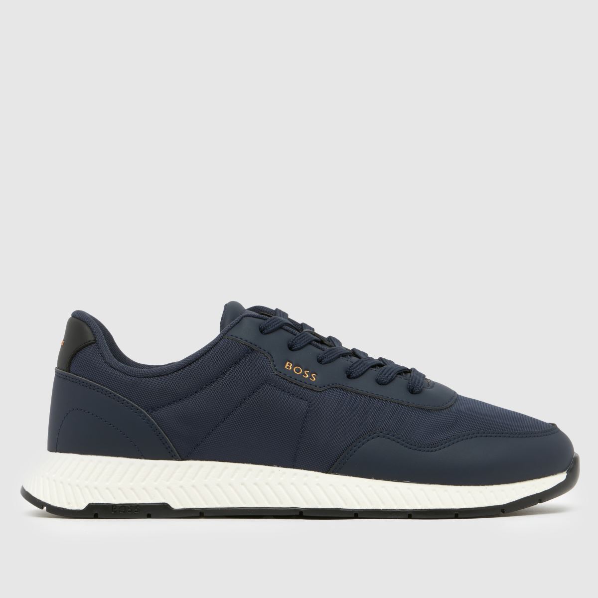 BOSS Titanium Trainers in Navy