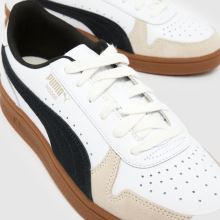 PUMA Indoor in White & Black PUMA Indoor,3 of 4