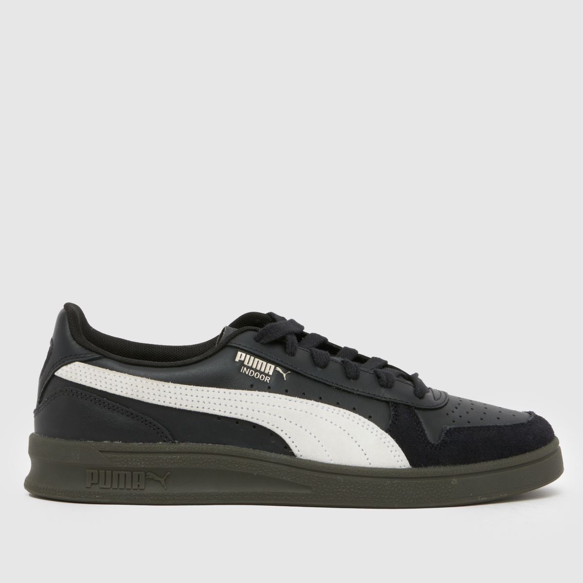 PUMA Indoor Trainers in Black & White