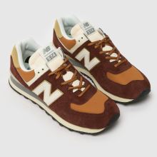 New Balance 574 in Brown Multi New Balance 574,3 of 4