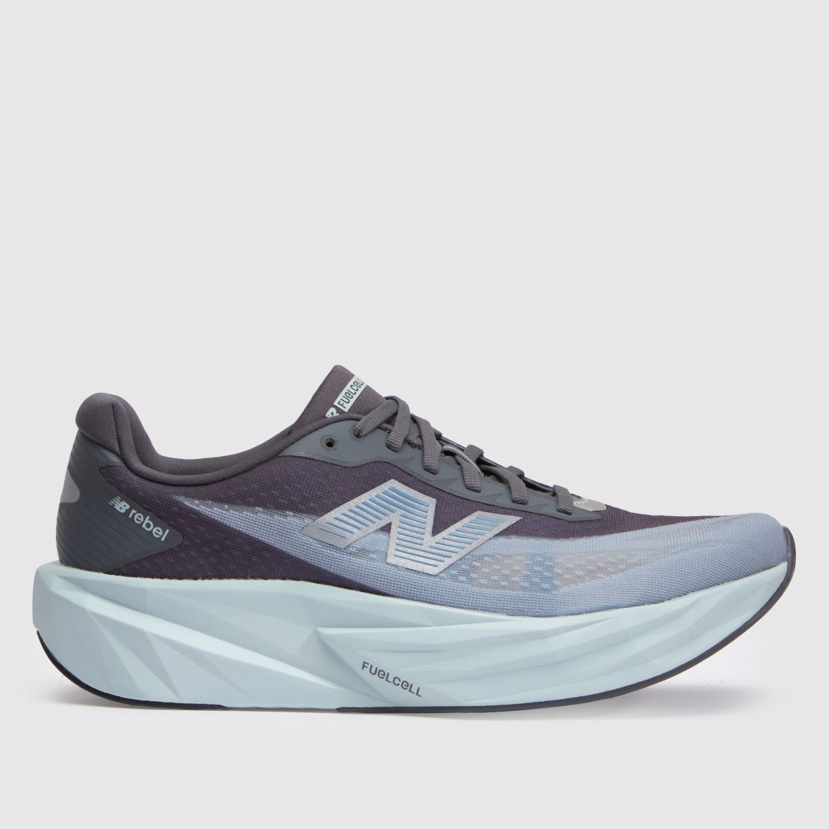 New Balance FuelCell Rebel V5 in Grey Multi New Balance FuelCell Rebel V5