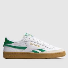 Reebok Club C Revenge in White & Green Reebok Club C Revenge,1 of 4