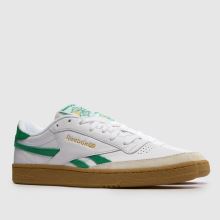 Reebok Club C Revenge in White & Green Reebok Club C Revenge,2 of 4