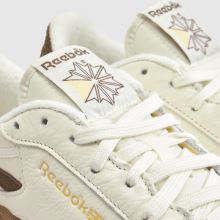 Reebok Club C Revenge in White & Brown Reebok Club C Revenge,3 of 4