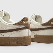 Reebok Club C Revenge in White & Brown Reebok Club C Revenge,4 of 4