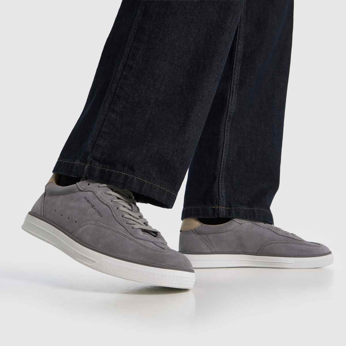 TOMMY HILFIGER Lo Lux Suede in Grey TOMMY HILFIGER Lo Lux Suede 8