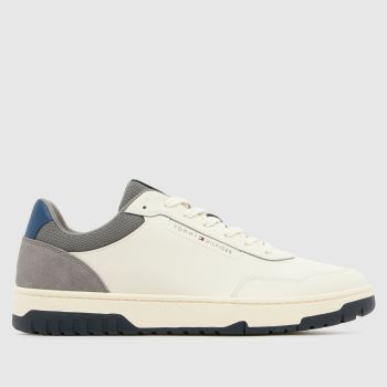 TOMMY HILFIGER Grey Multi Basket Core Lite Mens Trainers