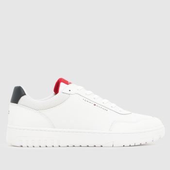 TOMMY HILFIGER White Basket Core Lite Mens Trainers
