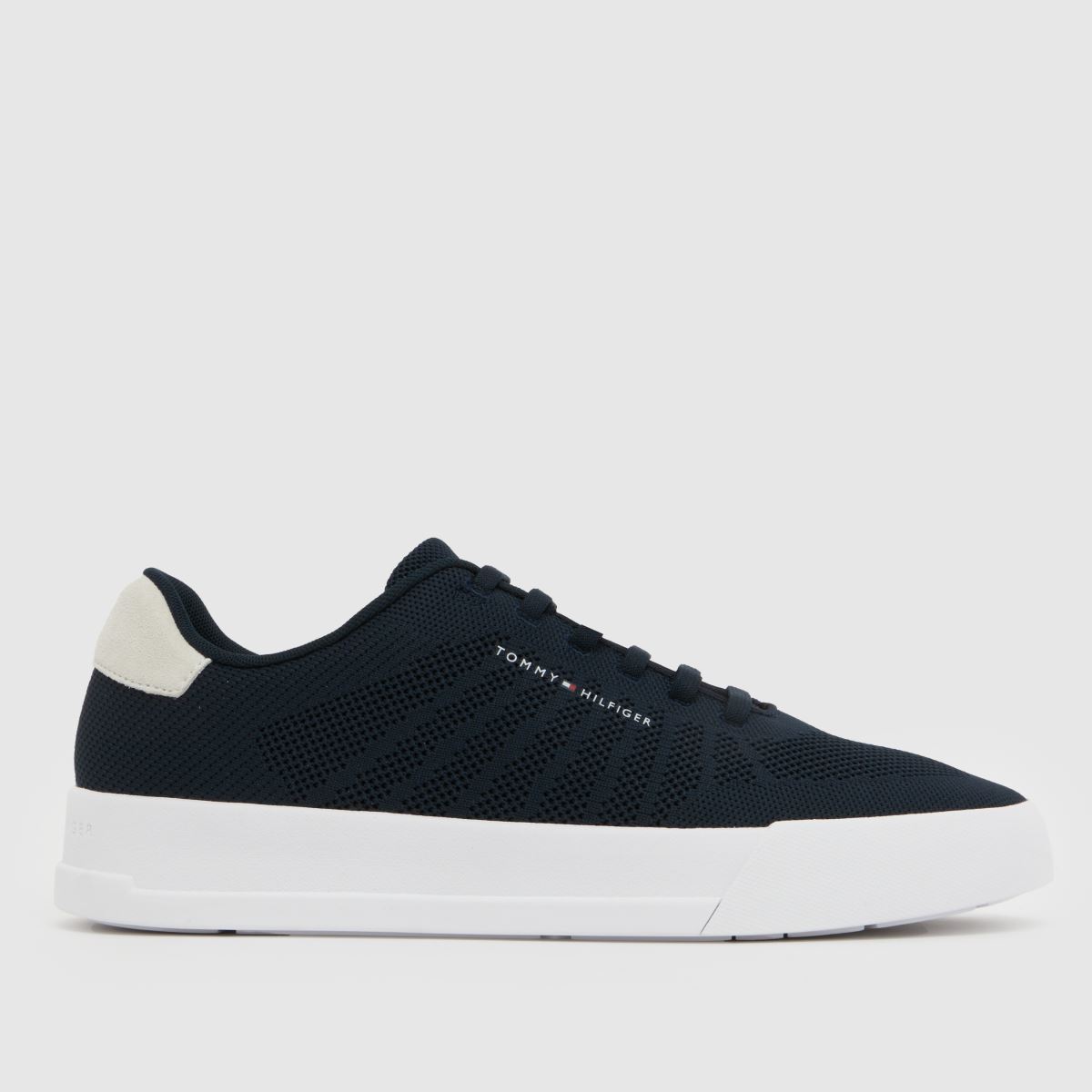 TOMMY HILFIGER Court Knit Trainers in Black