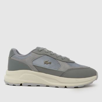 Lacoste Grey Multi Run Set Mens Trainers