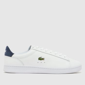 Lacoste White & Navy Carnaby Set Mens Trainers