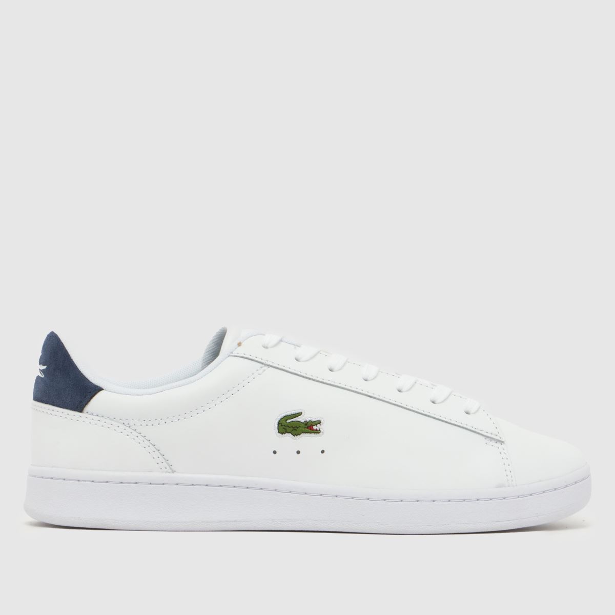 Lacoste Carnaby Set Trainers in White & Navy