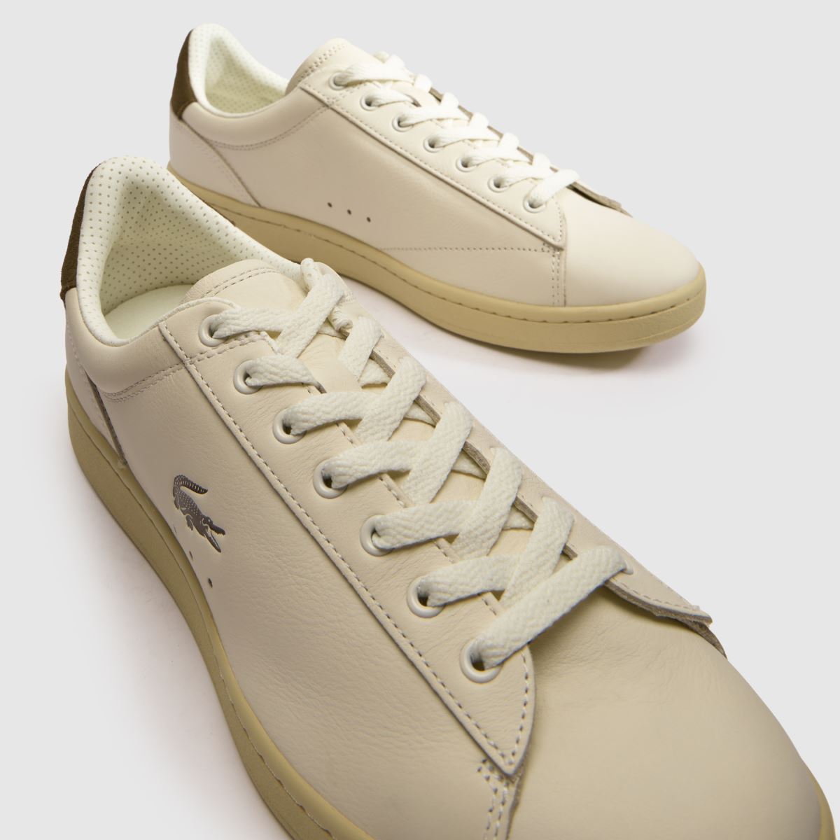 Lacoste Carnaby Set in White & Brown Lacoste Carnaby Set 4