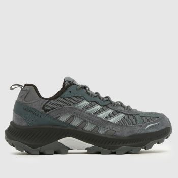 Merrell Grey Speed Strike 2 Trek Mens Trainers