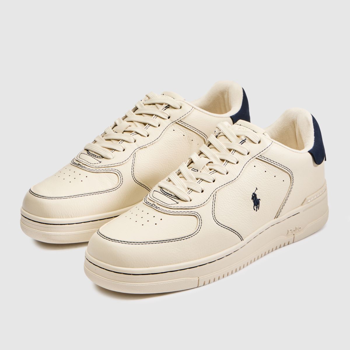 Polo Ralph Lauren Masters Court in Beige Multi Polo Ralph Lauren Masters Court 4