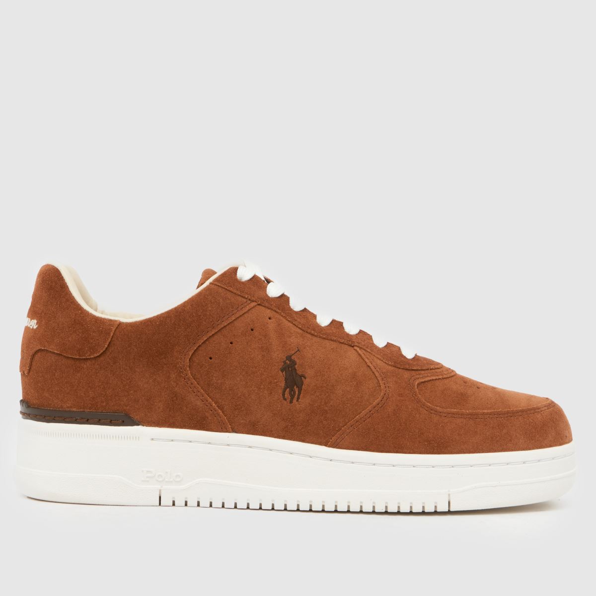 Polo Ralph Lauren Masters Court Trainers in Tan