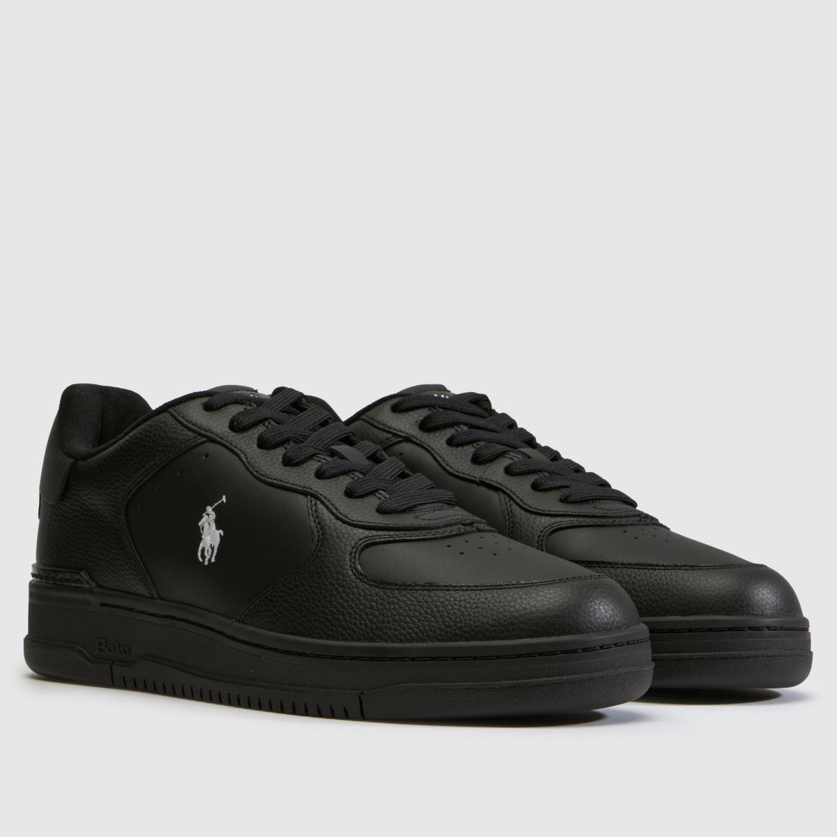 Polo Ralph Lauren Masters Court in Black Polo Ralph Lauren Masters Court 1