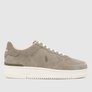 Polo Ralph Lauren Grey Masters Court Mens Trainers