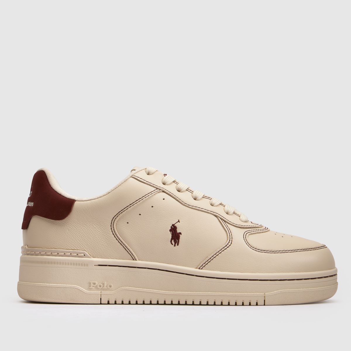 Polo Ralph Lauren Masters Court in Off-White Multi Polo Ralph Lauren Masters Court