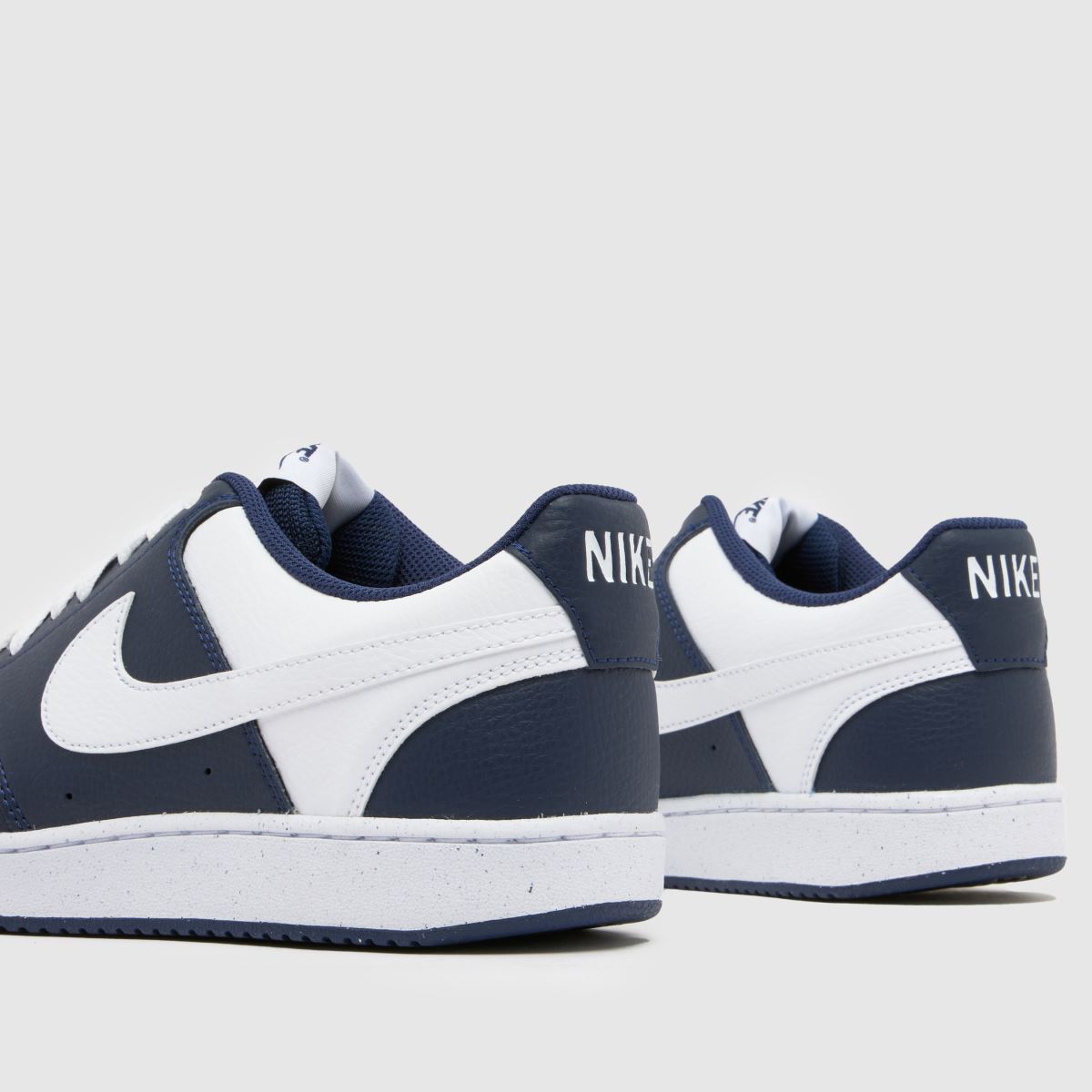 Nike Court Vision in White & Navy Nike Court Vision 7