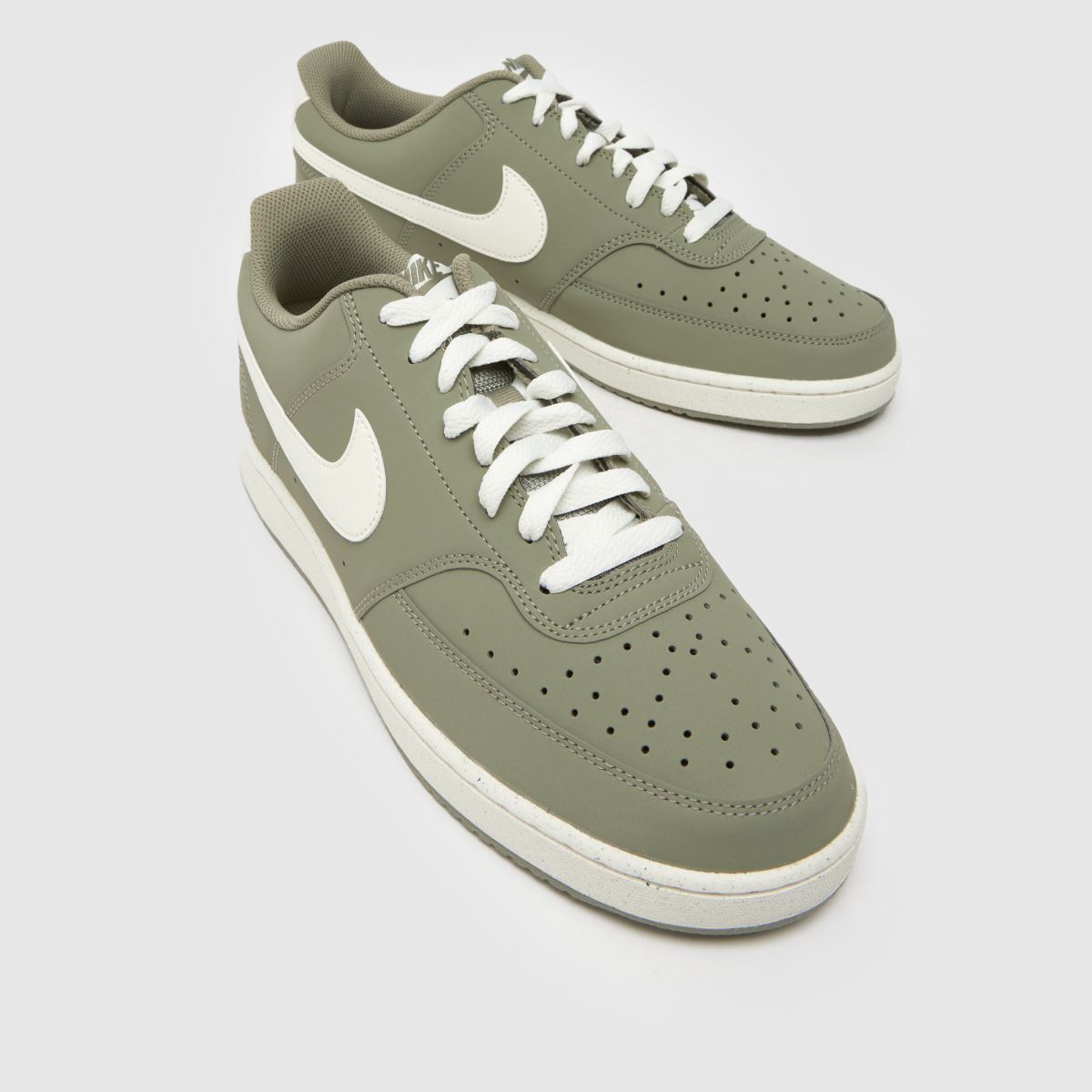 Nike Court Vision Trainers in Dark Green