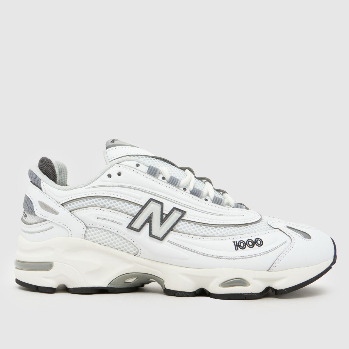 New Balance M1000 Trainers in White & grey