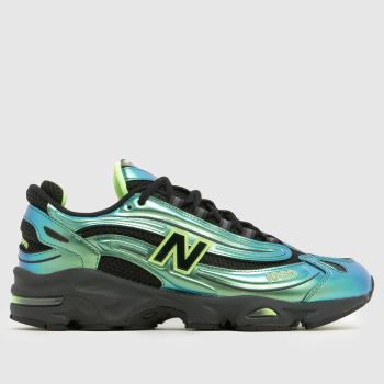 New Balance Black & Green 1000 Mens Trainers