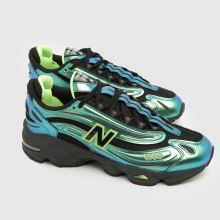New Balance 1000 in Black & Green New Balance 1000,3 of 4