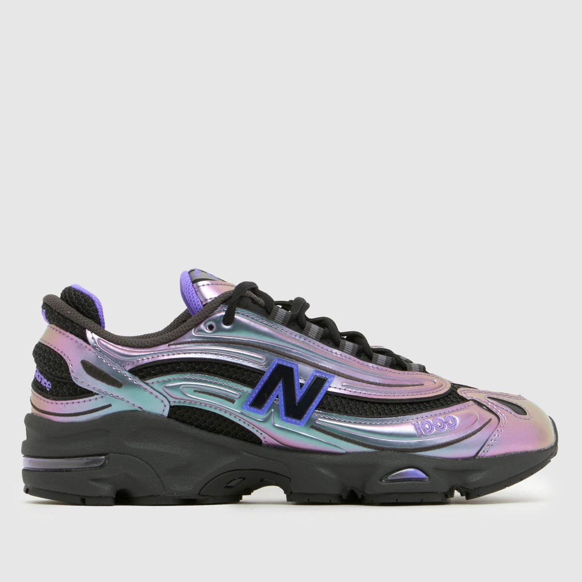 New Balance 1000 Trainers in Black & Purple