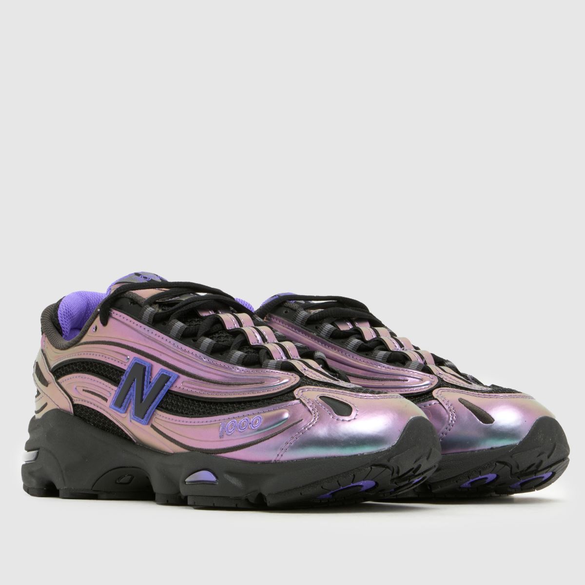 New Balance 1000 in Black & Purple New Balance 1000 8