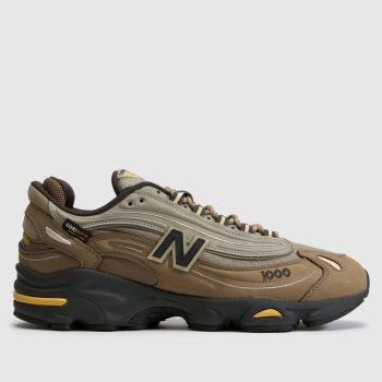 New Balance Brown & Black 1000 Mens Trainers