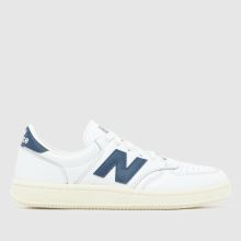 New Balance T500 in White & Navy New Balance T500,1 of 4