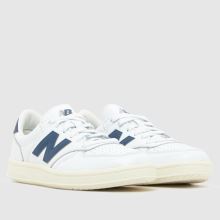 New Balance T500 in White & Navy New Balance T500,2 of 4