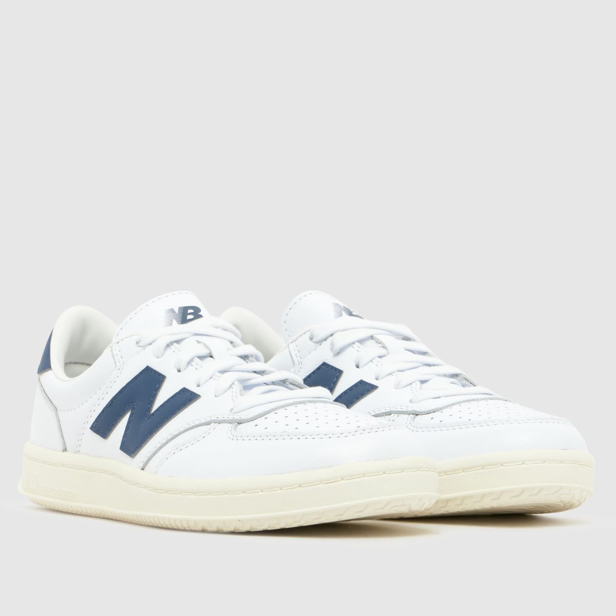New Balance T500 in White & Navy New Balance T500 1