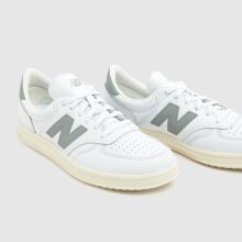 Herren New Balance Weiß-grau T500 Sneaker New Balance T500,3 von 4