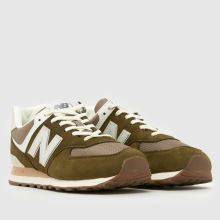 New Balance 574 in Khaki New Balance 574,2 of 4