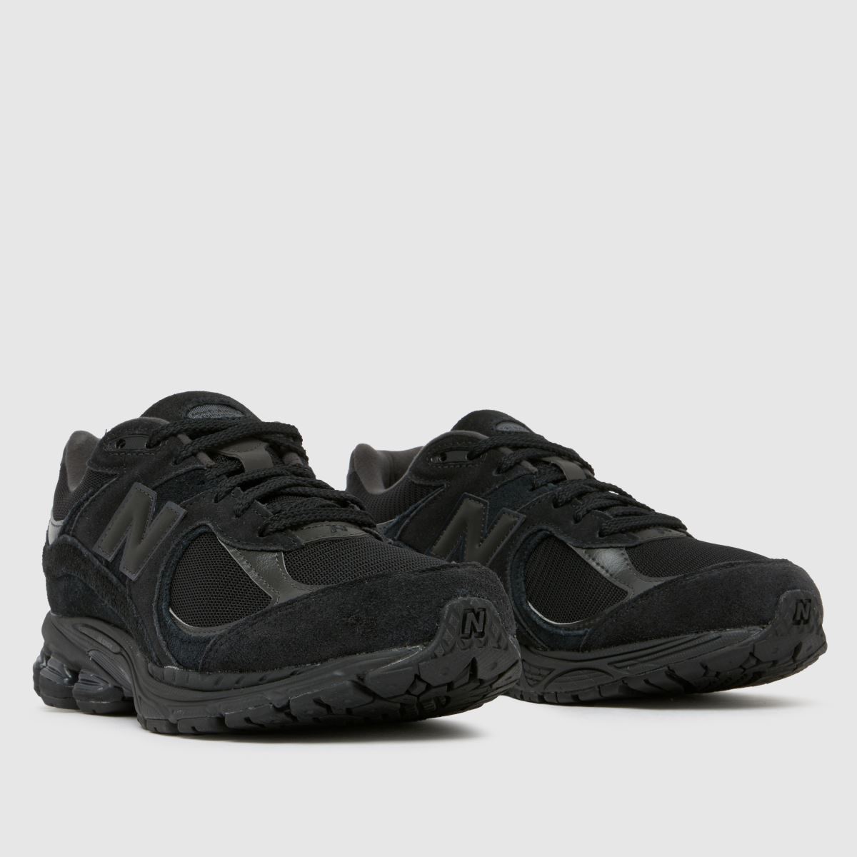 New Balance 2002R Triple Black Suede Men's - U2002RBL - US