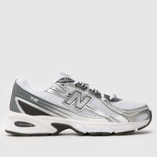 New Balance 740 in White & Navy New Balance 740,1 of 4