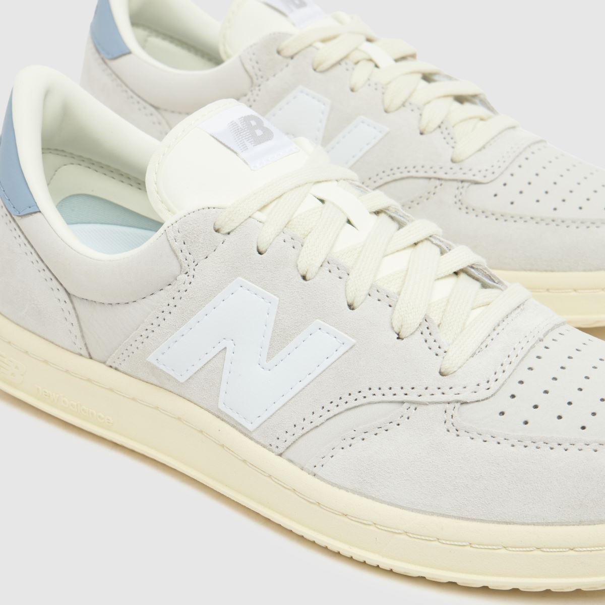 New Balance T500 in White & Blue New Balance T500 4