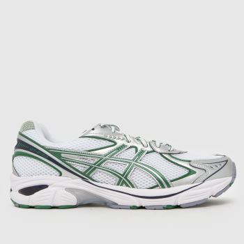 ASICS White & Green GT-2160 Mens Trainers