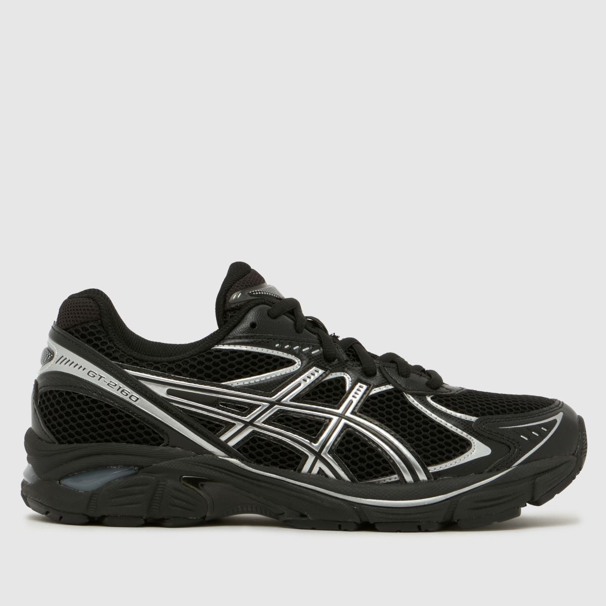 ASICS GT-2160 Trainers in Black & Silver