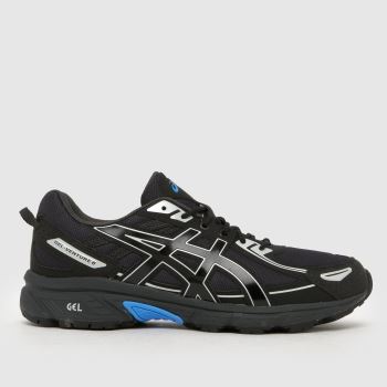 ASICS Black GEL-Venture 6 Mens Trainers