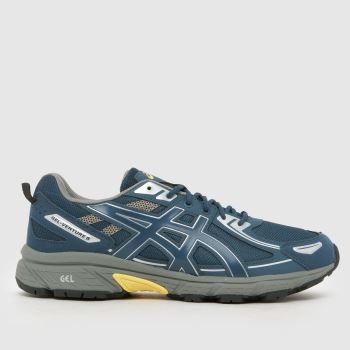 ASICS Navy & Grey GEL-Venture 6 Mens Trainers