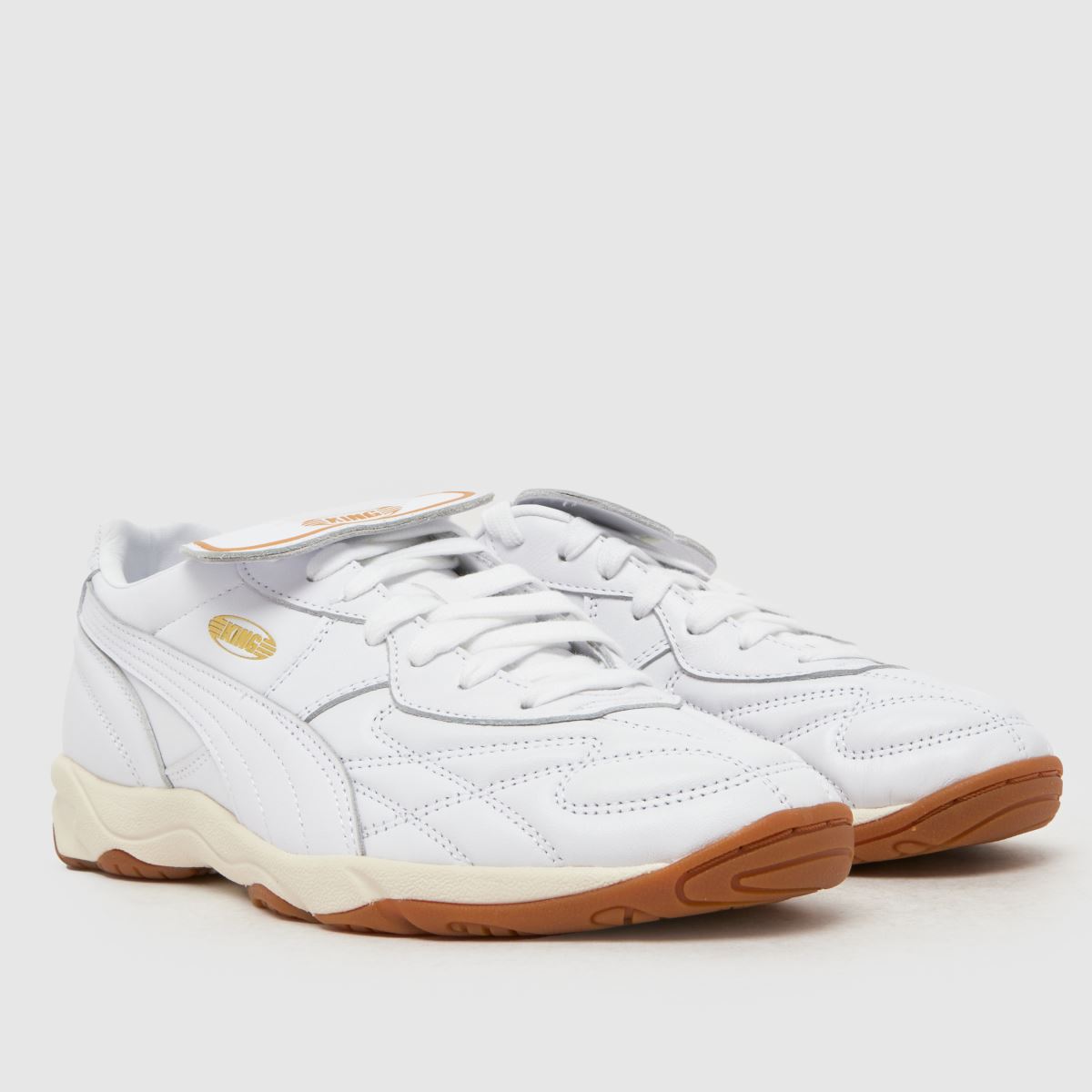 PUMA King Indoor in White PUMA King Indoor 1