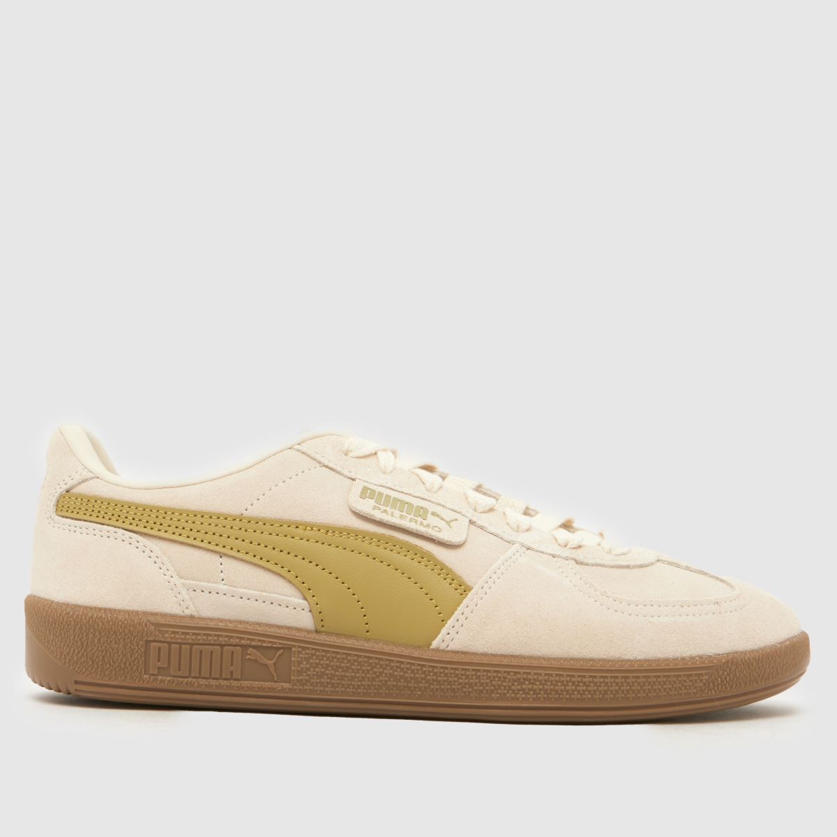 PUMA Palermo Trainers in Beige Multi