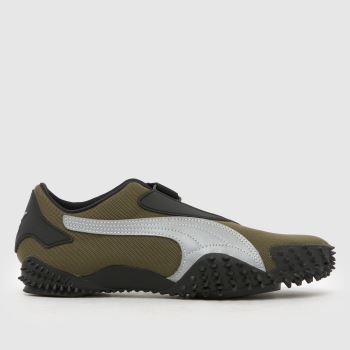 PUMA Khaki Mostro Mens Trainers