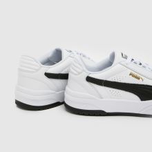 PUMA Ca Plus in White & Black PUMA Ca Plus,4 of 4