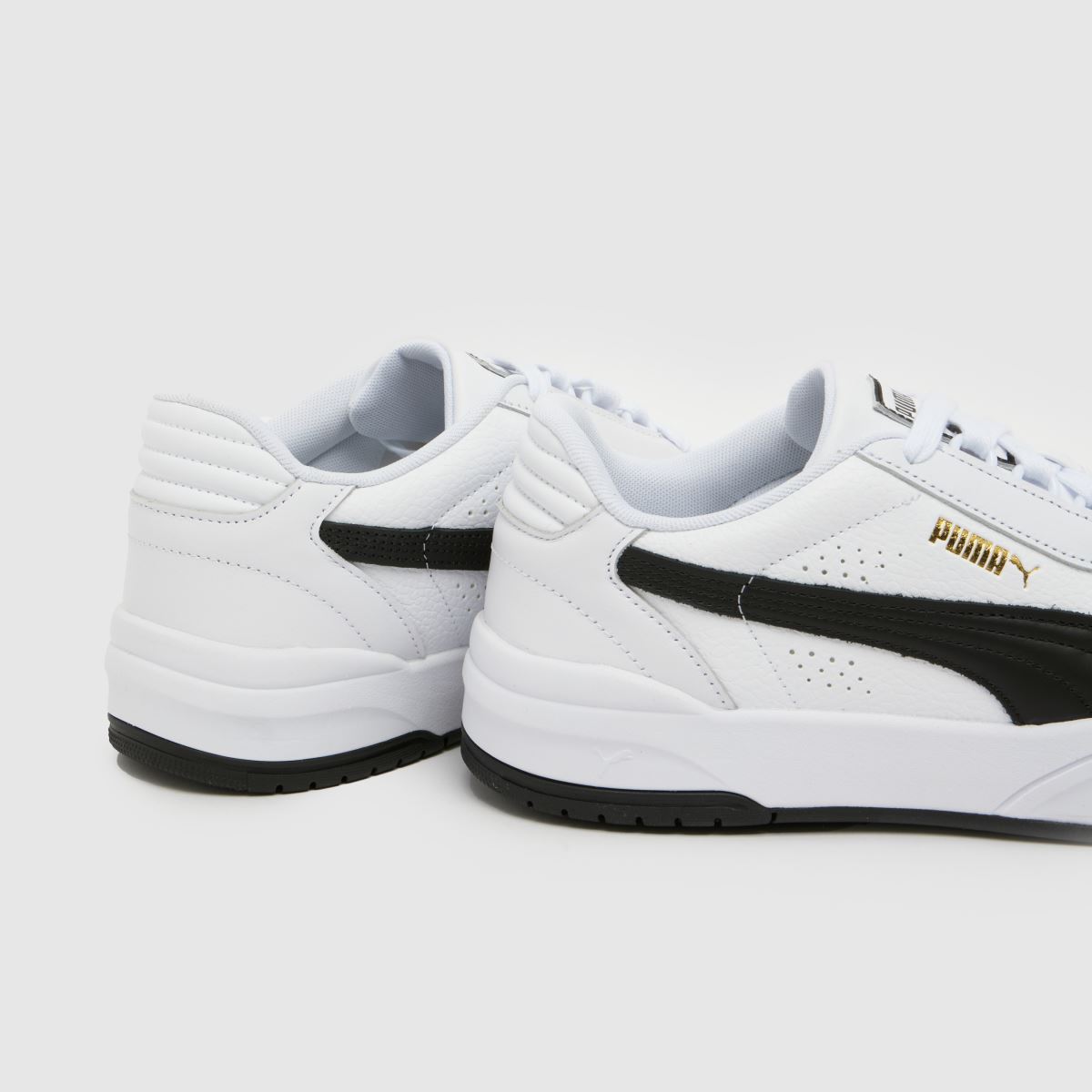 PUMA Ca Plus in White & Black PUMA Ca Plus 7
